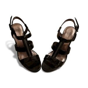 Calvin Klein Black Textured Shoes